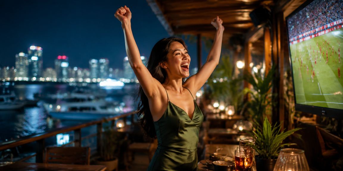 Khách hàng tại Nha Trang thưởng thức cà phê và chơi casino trực tuyến trên điện thoại