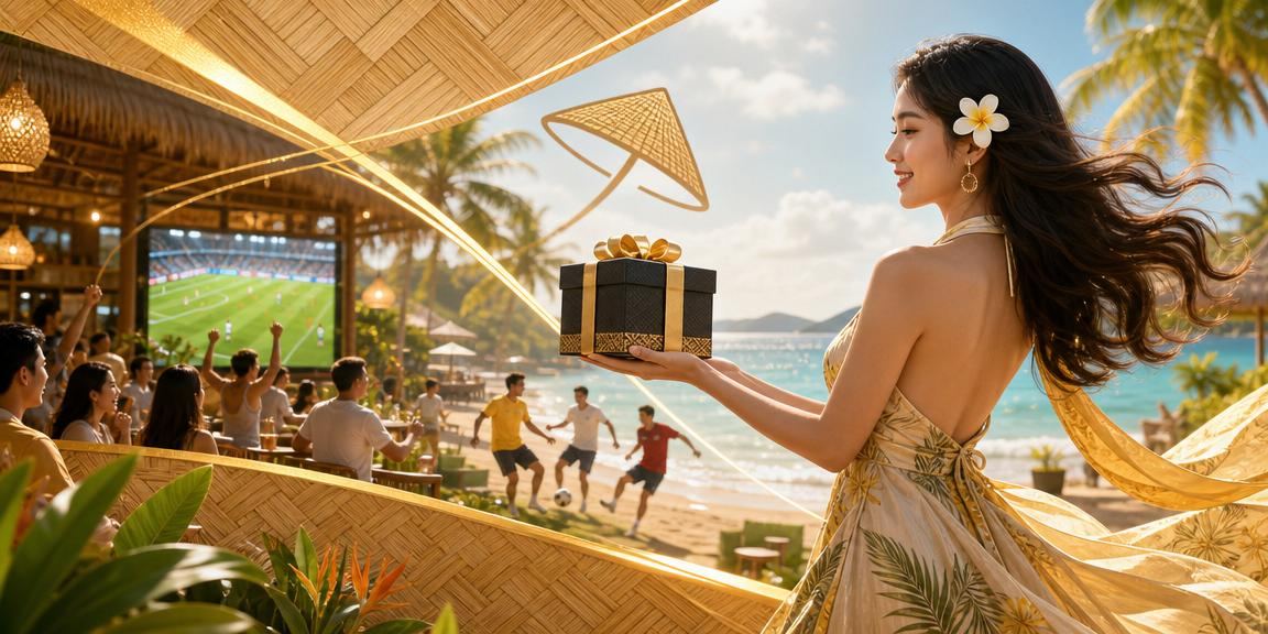 Người hâm mộ bóng đá theo dõi trận đấu tại Phú Quốc